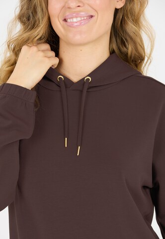Athlecia Kapuzensweatshirt 'NAMIER' in Braun