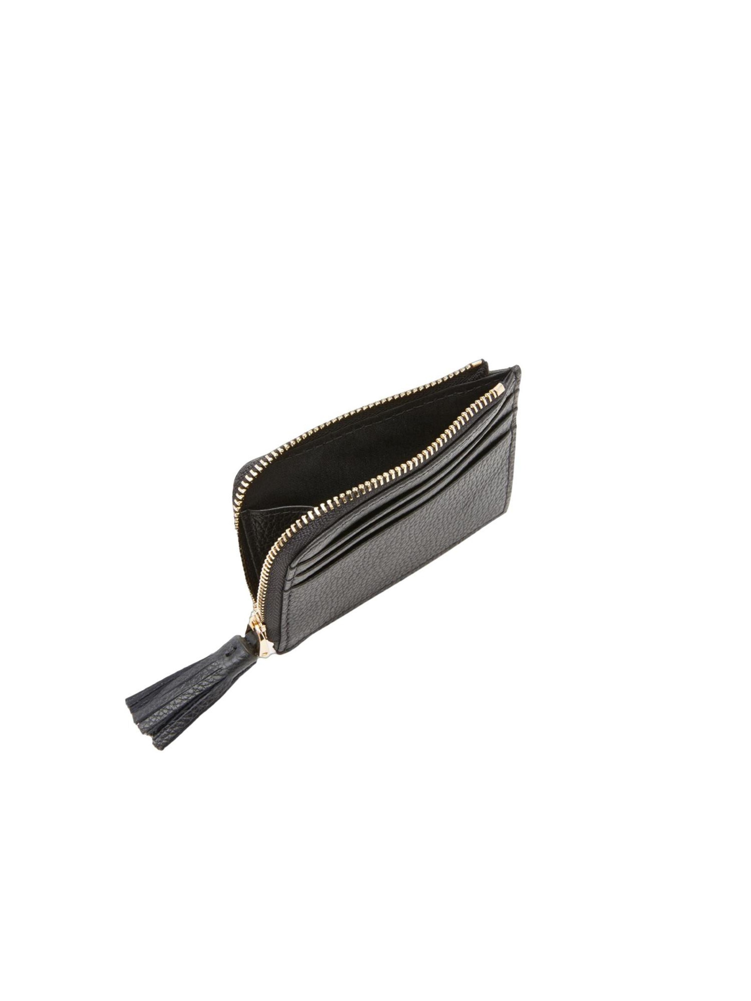 Coccinelle Portemonnaie 'COCCINELLE TASSEL 2'‌‌‌‌‌‌ in Schwarz