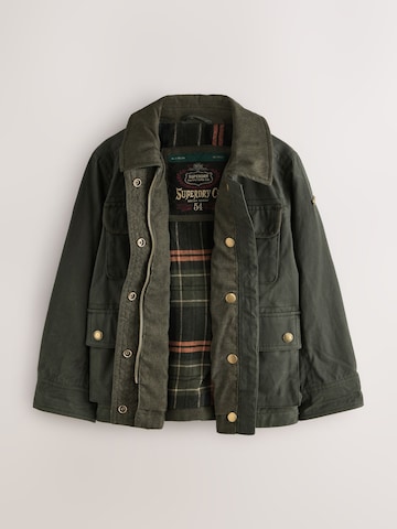 Geacă de primăvară-toamnă de la Superdry pe verde