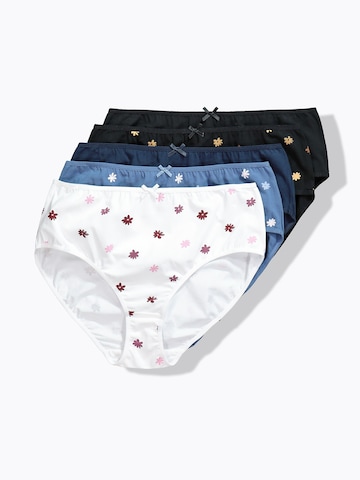 Slip Ulla Popken en bleu : devant