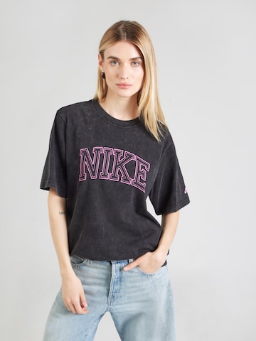 Nike Sportswear T-Shirt 'CLASSICS+' in Schwarz: Vorderseite