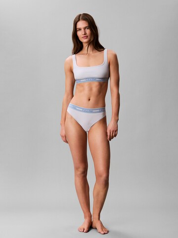 Calvin Klein String in Blauw