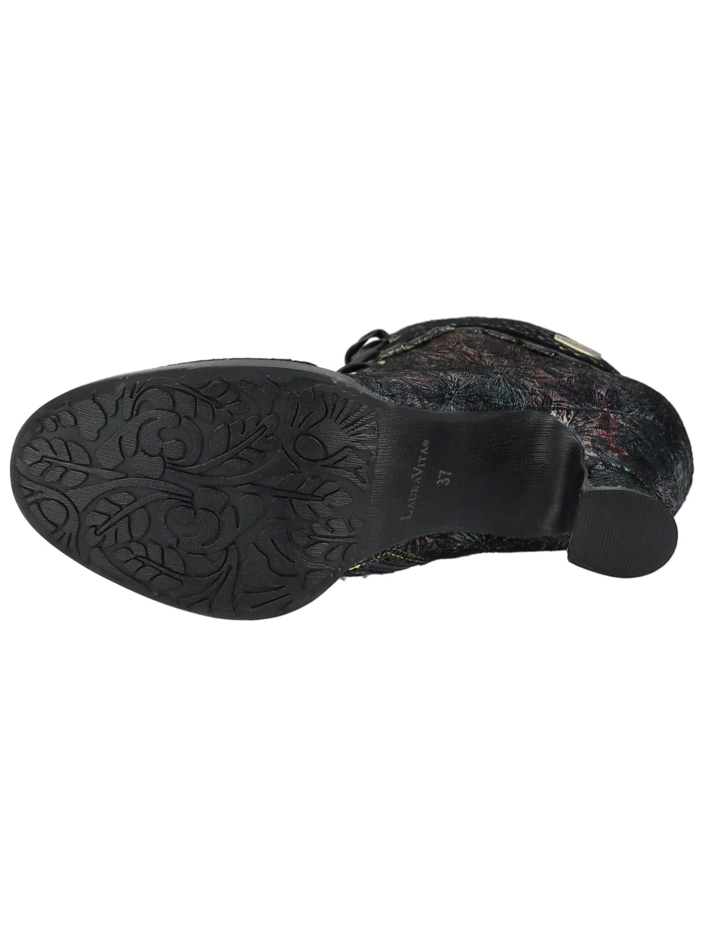 Bottines à lacets Laura Vita en noir