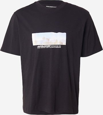JACK & JONES Shirt 'JCOSAGO' in Zwart: voorkant