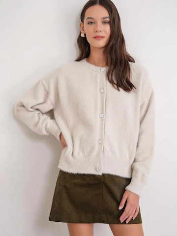 MixRay Strickjacke in Beige: Vorderseite