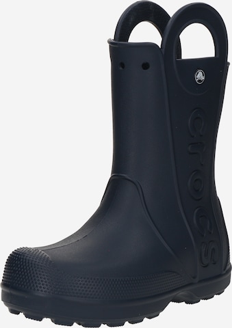 Crocs Rubber Boots 'Handle It Rain' in Blue: front