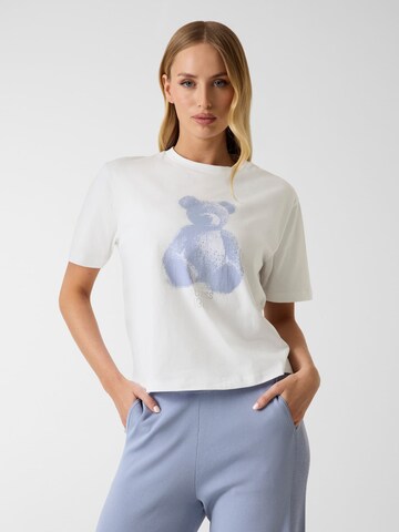 GUESS T-Shirt in Weiß: Vorderseite