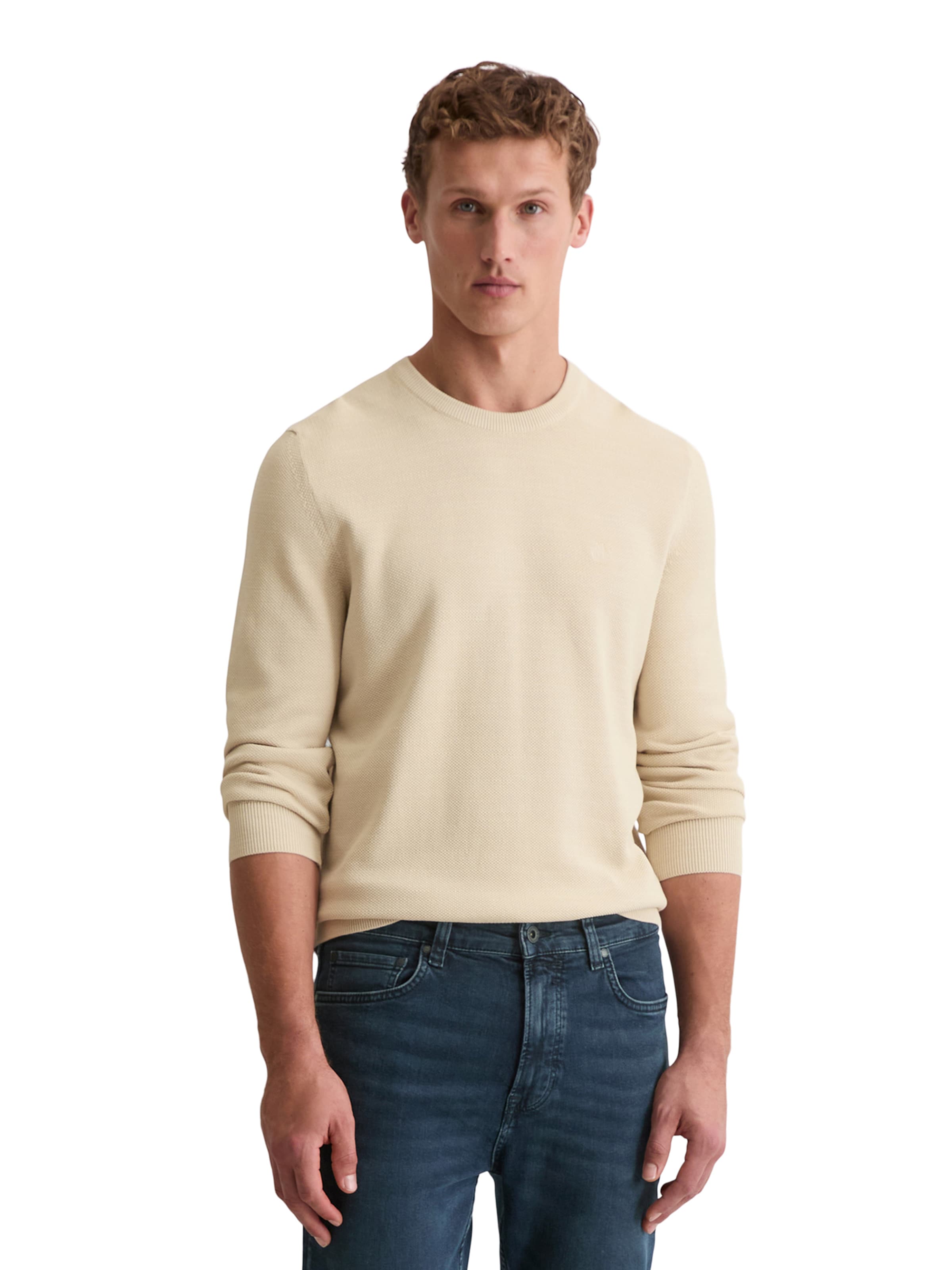 Marc O'Polo Свитер в Коричневый: спереди