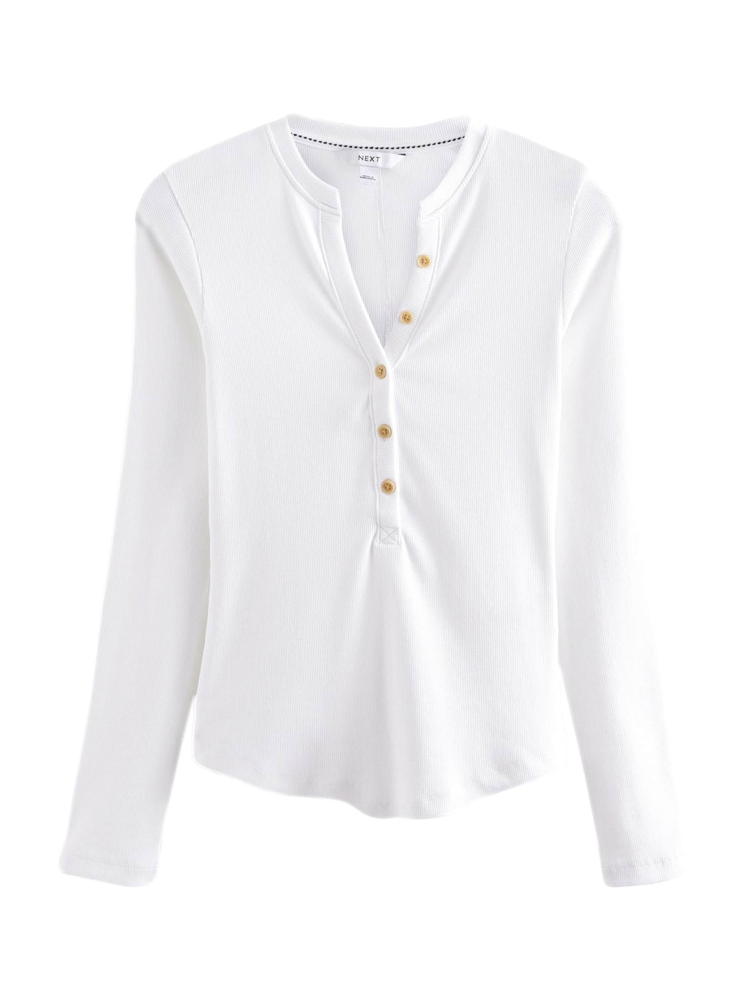 Next - Body camiseta en blanco: frente