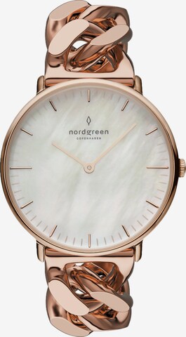 Nordgreen Analog Watch in Gold: front