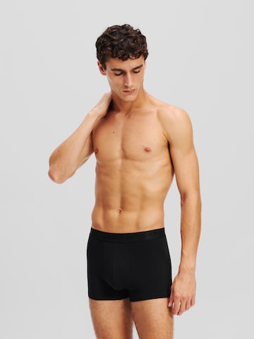 Karl Lagerfeld Boxershorts in Schwarz: Vorderseite