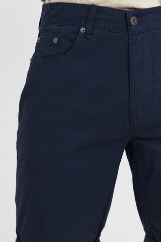!Solid Regular Chino Pants 'MILAN' in Blue