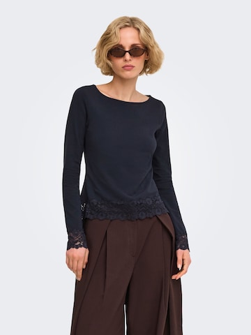 ONLY Top in Blauw: voorkant