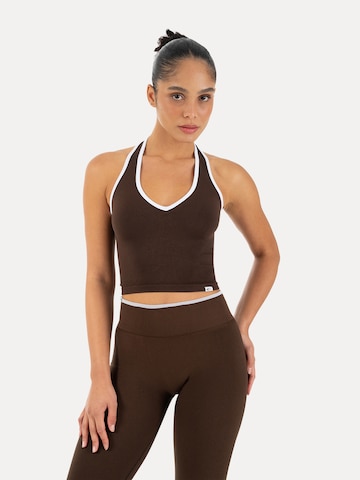 Smilodox Sporttop in Bruin: voorkant