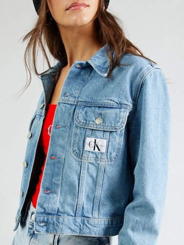 Calvin Klein Jeans Overgangsjakke i blå