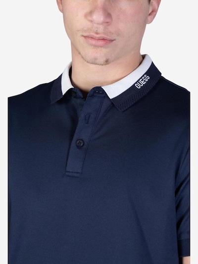 Maglietta 'SS PAUL GUESS COLLAR POLO M6RP47 KARS2' in S GUESS di colore blu, Visualizzazione prodotti