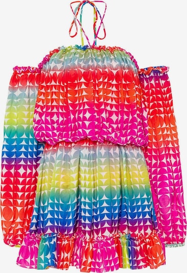 NOCTURNE Φόρεμα σε μπλε / ροζ / κόκκινο / λευκό, Άποψη προϊόντος