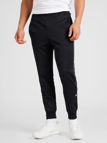 Nike Sportswear - Tapered Calças 'AIR' em preto: frente