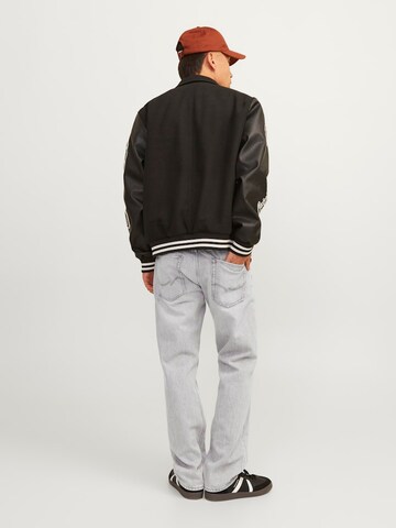 JACK & JONES Štandardný strih Džínsy 'JJIChris' - Sivá