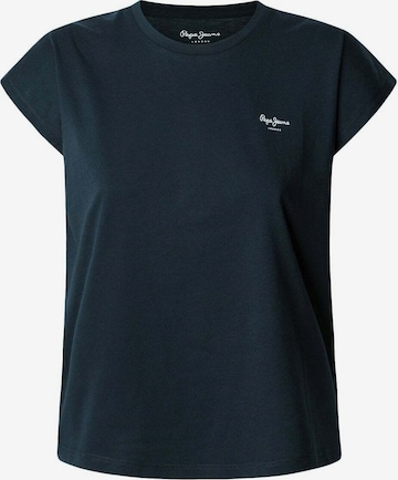 T-shirt 'Blooma' Pepe Jeans en bleu : devant