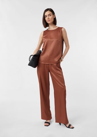 COMMA Blouse in Bruin