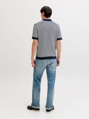 JACK & JONES Strickpullover in Blau