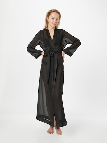 Bluebella Dressing Gown 'Marcella' in Black: front