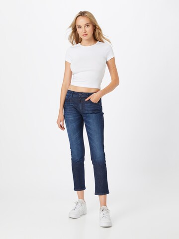 Sisley Slimfit Jeans in Blau