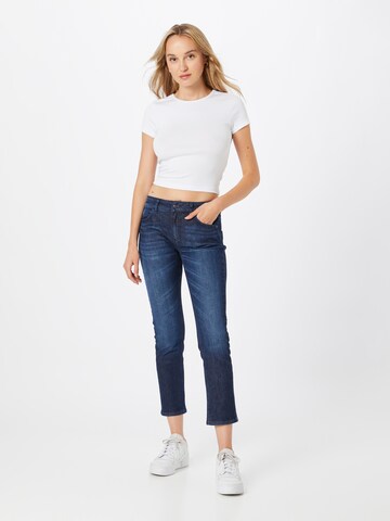 Sisley Slimfit Jeans in Blauw