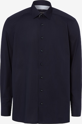 Finshley & Harding Businesshemd 'Easy Care' in Blau: Vorderseite