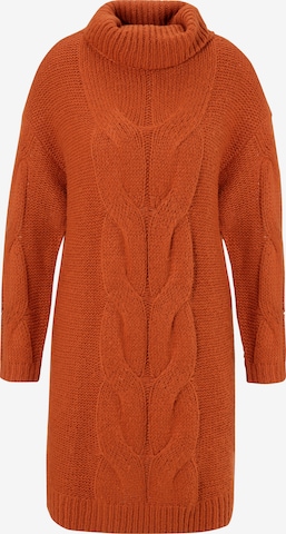 Aniston CASUAL Strickkleid in Rot: Vorderseite