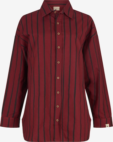 Turtledove London Bluse in Rot: Vorderseite