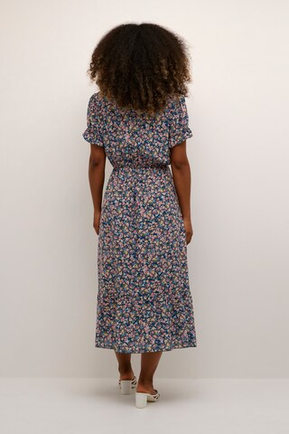 Robe 'Lina' Cream en mélange de couleurs