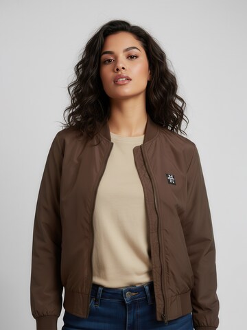 Manufaktur13 Between-Season Jacket in Brown: front