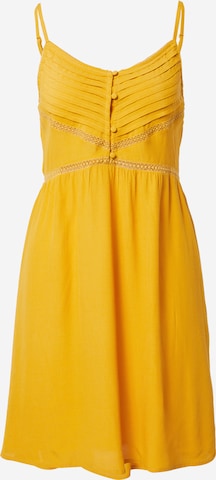 ABOUT YOU - Vestido de verano 'Beryl' en amarillo: frente