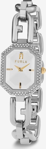 Montre à affichage analogique FURLA en argent : devant