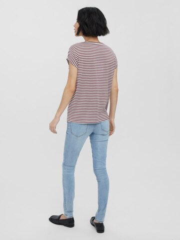 VERO MODA Shirt 'VMAva' in Brown