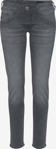 Herrlicher Slimfit Jeans in Grau: predná strana