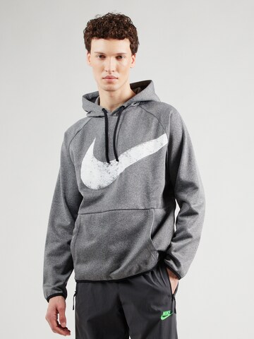 NIKE Sportsweatshirt in Grau: Vorderseite