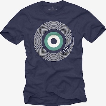 MAKAYA Shirt in Blue: front