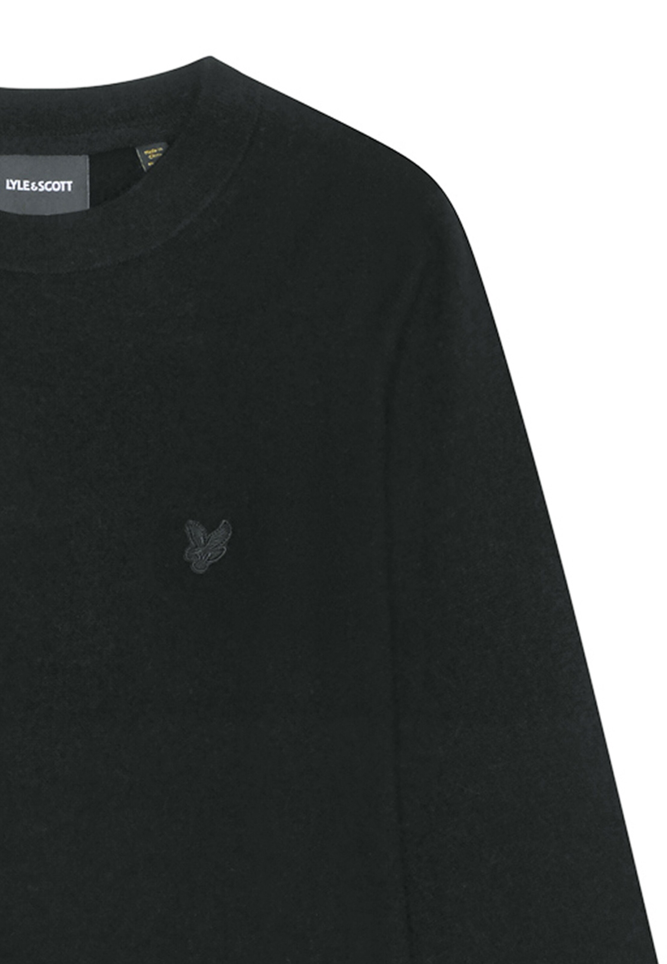 Lyle & Scott Trui in Zwart