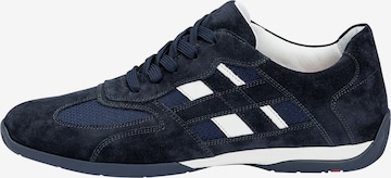 LLOYD Platform trainers in Blue: front