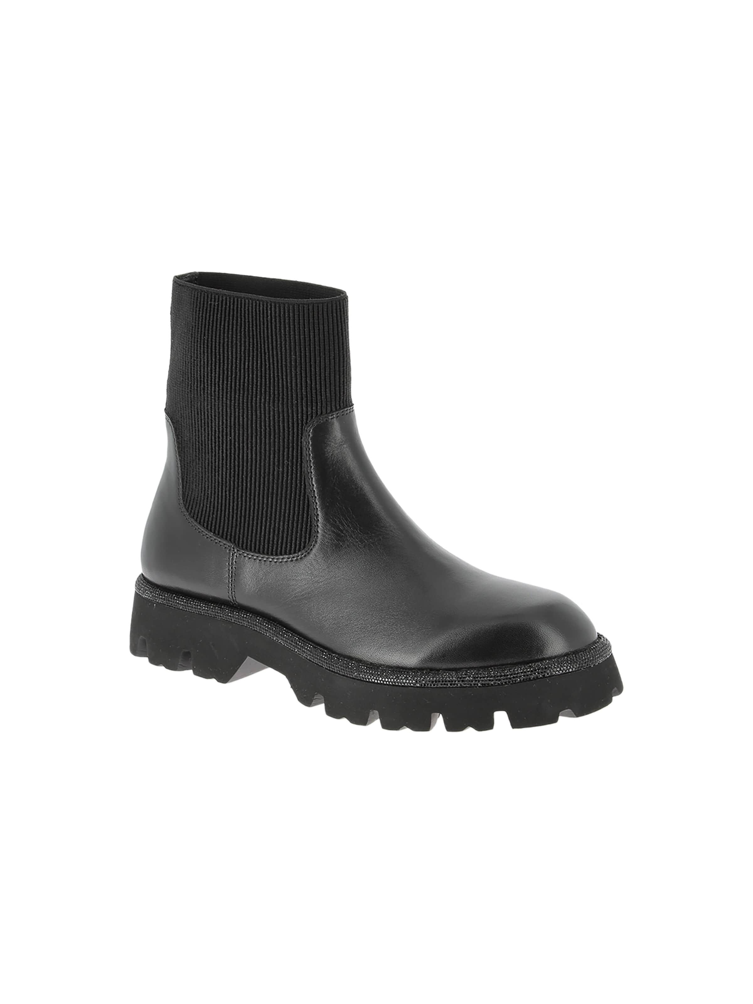 Bottines Les Tropéziennes en noir : devant