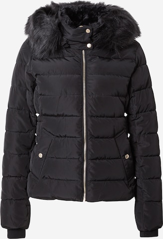 ONLY Winter Jacket 'CAMILLA' in Black: front