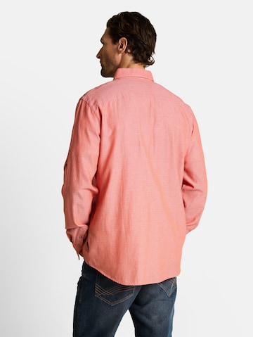 TOM TAILOR Regular fit Overhemd in Oranje