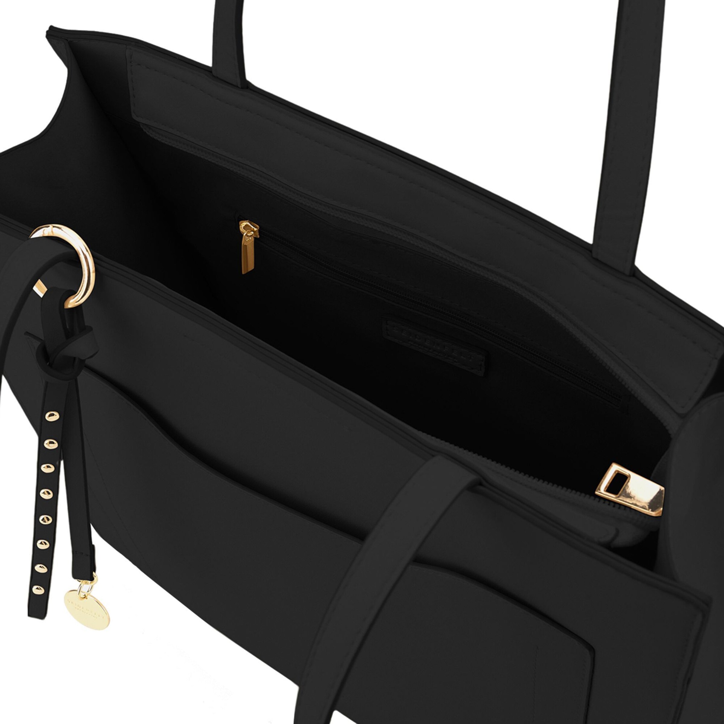 Borsa a spalla 'Senja' di Seidenfelt in nero