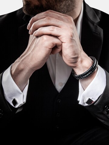 Bracelet 'Double' SERASAR en noir