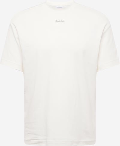Maglietta 'NANO' Calvin Klein di colore nero / bianco lana, Visualizzazione prodotti