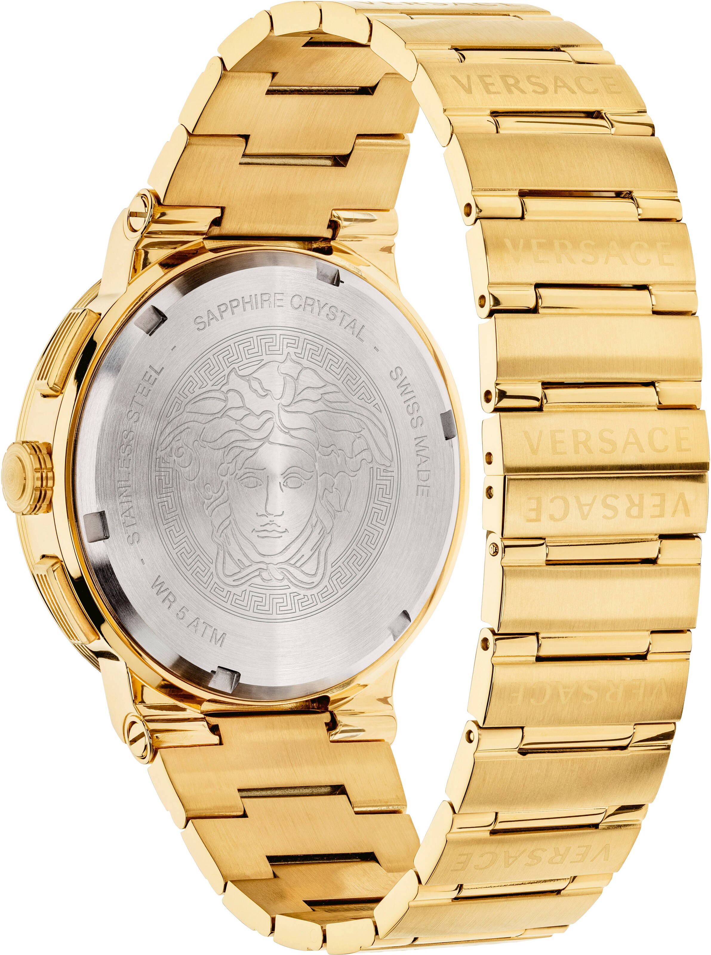 VERSACE Analog Watch in Gold
