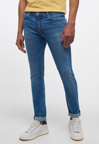 MUSTANG Skinny Jeans in Blue: front